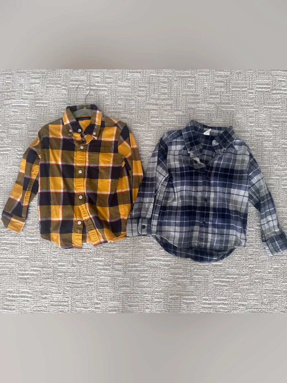 Janie and Jack Gap Plaid Button-Up Shirts